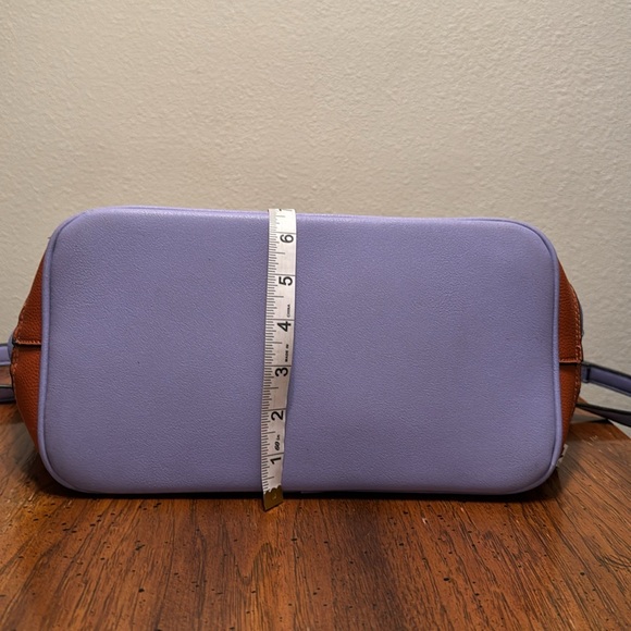 Unbranded Bag, blue (periwinkle) with brown around base - Picture 7 of 10